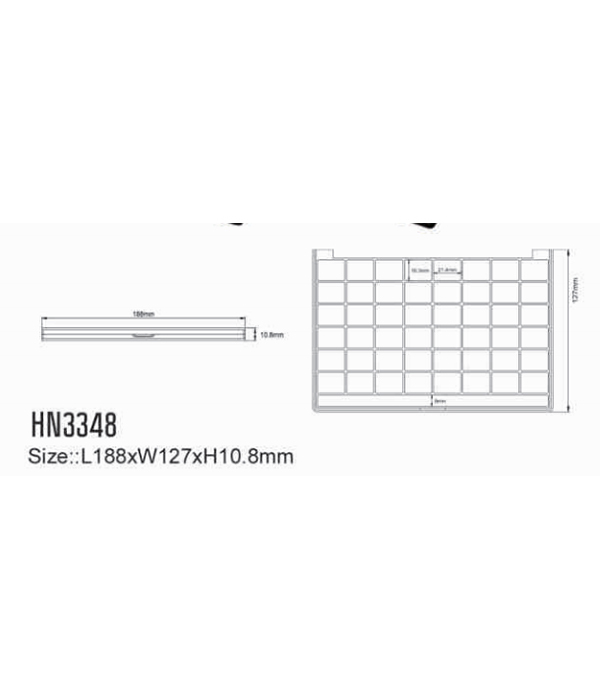 detail of HN3348-腮红调色板防水粉盒